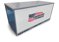 portable metal storage container